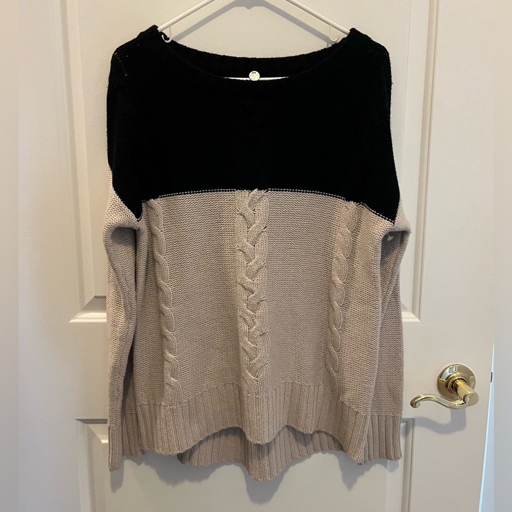 Margaret O’Leary | Color Block Knit Sweater